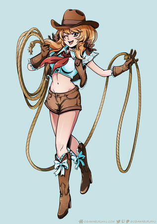 OkiCon 2025 Mascot Artwork